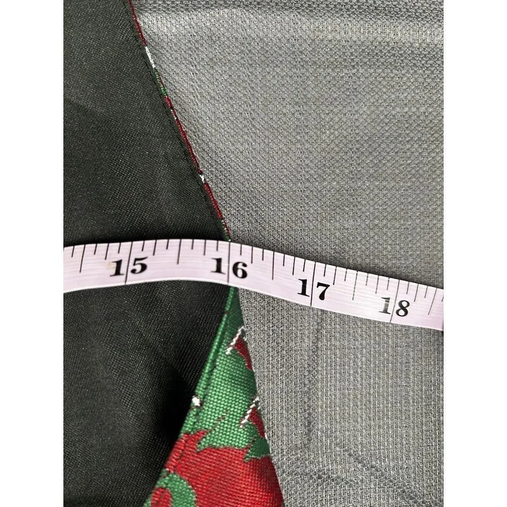 Holiday‎ Red Vest and Bow tie trees/bells adjustable med/small